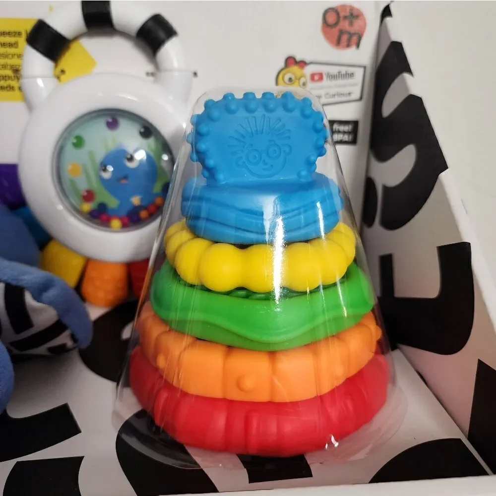 Baby Einstein Opus Sea of Senses Infant Toys Gift Set - 3 Pieces, for Ages 3 Mon